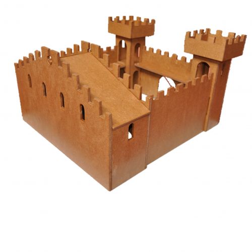 houten motief Basistheorie Zelf een kasteel bouwen (Eboek), MFAVE